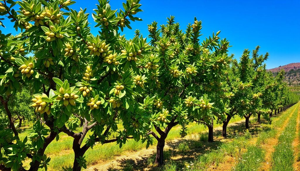 Nachhaltige Pistazienplantage